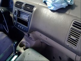 2001 HONDA CIVIC, GREEN,EX,1.7L,VTEC,AT, A25087